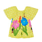 Neon Flower Romper