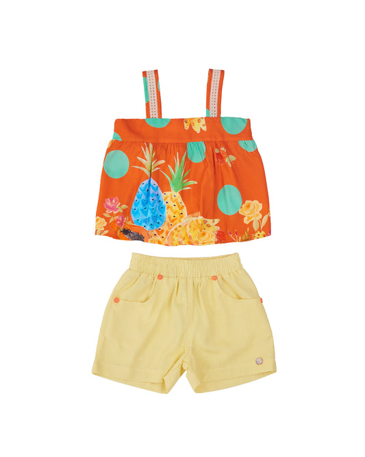 The Polka Pineapple Set